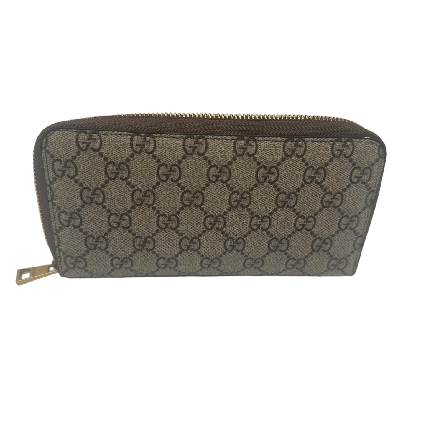 Designer wallet with pattern on a white background