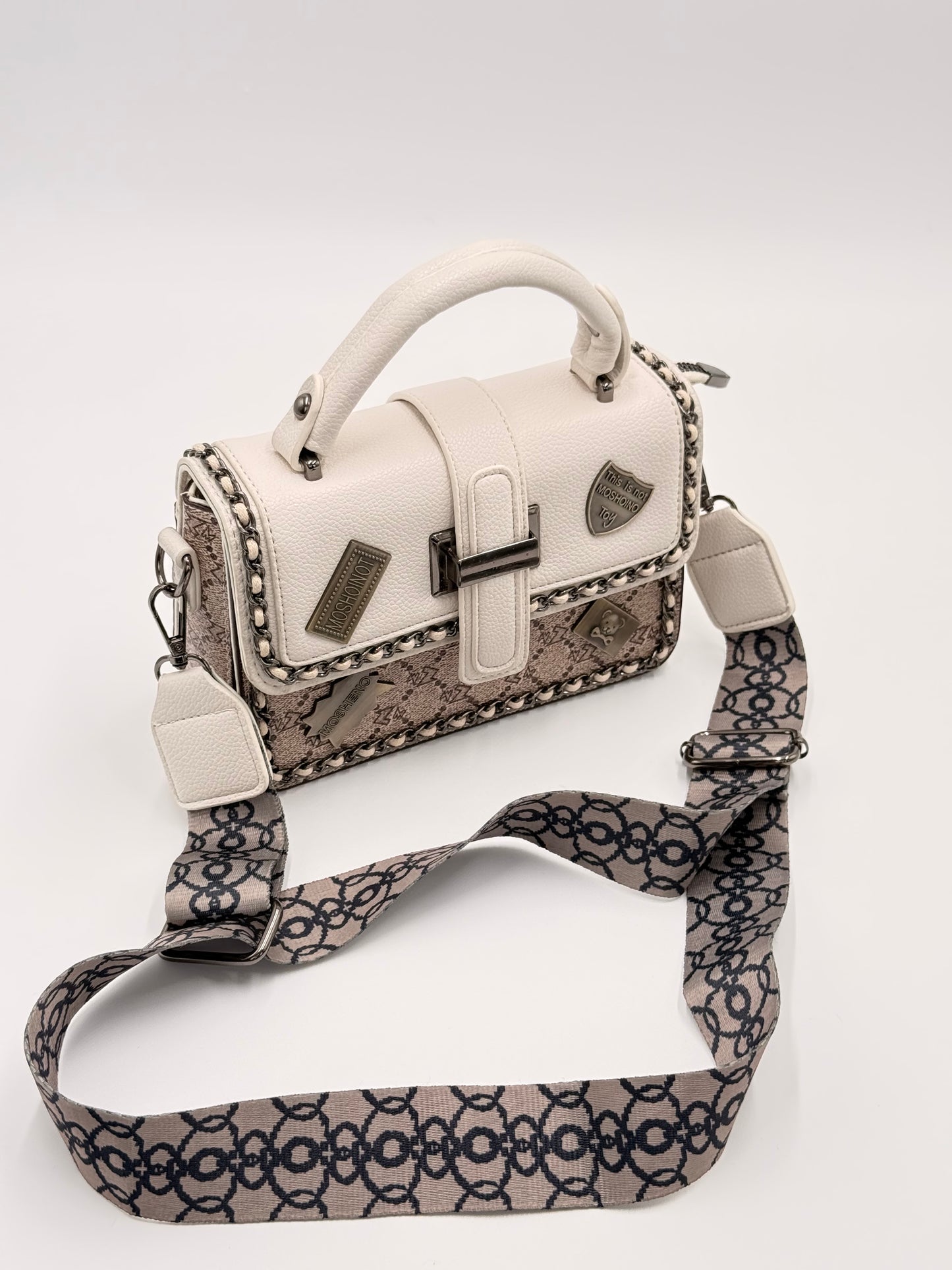 Beige brown small bag