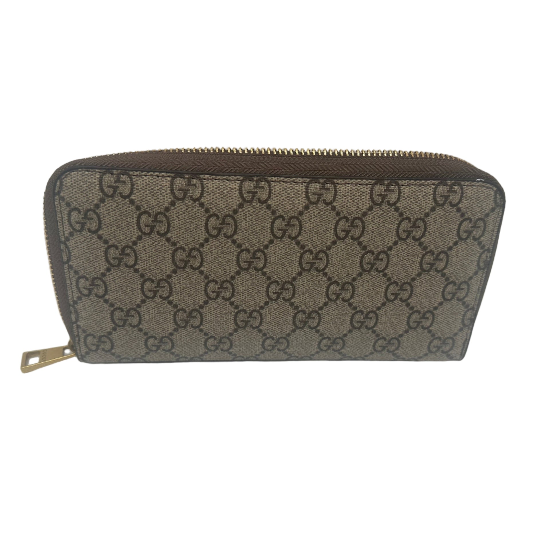 Designer wallet with pattern on a white background