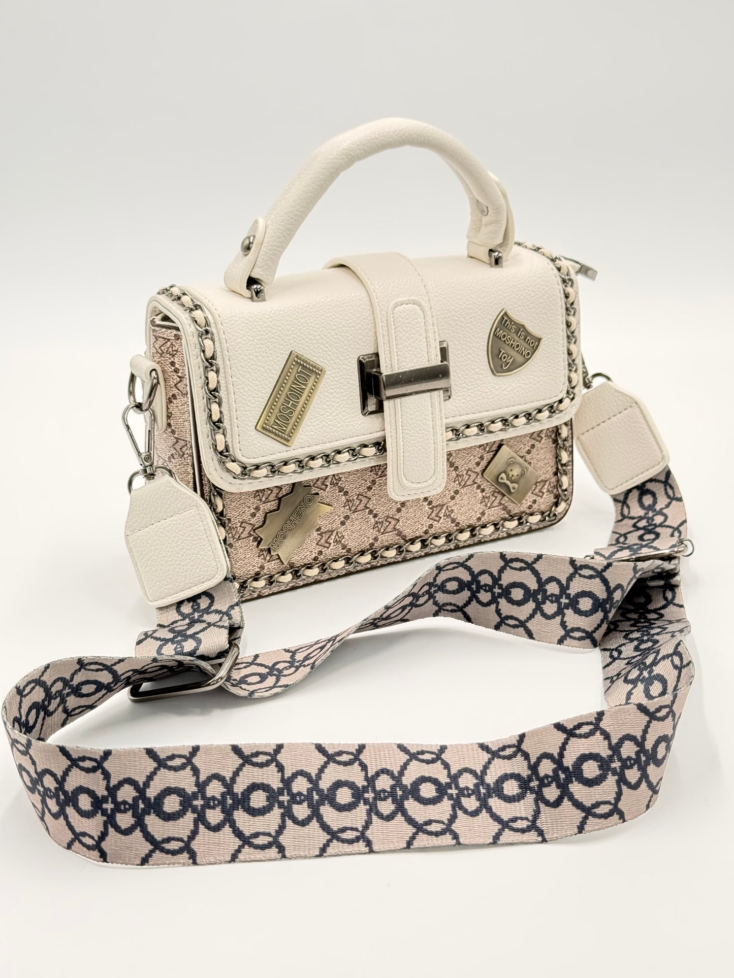 Beige brown small bag